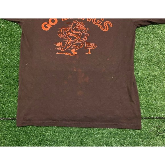Vintage Russell Athletic Cleveland Browns Super Bowl Go Dawgs t-shirt small - Picture 4 of 9